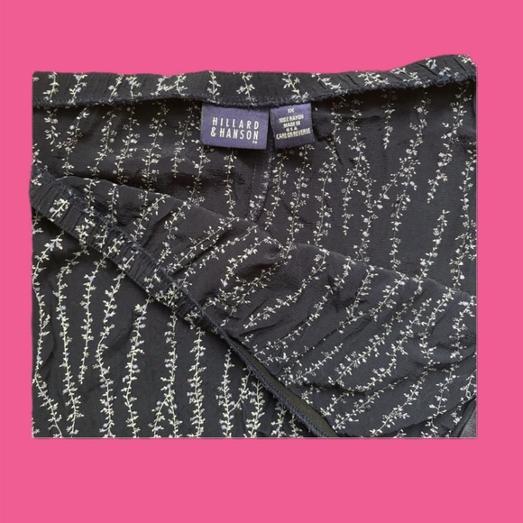 Hillard & Hanson Floral Skirt Size 1x - Picture 5 of 5